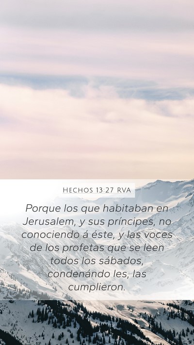 Hechos 13:27 RVA Bible Verse Image