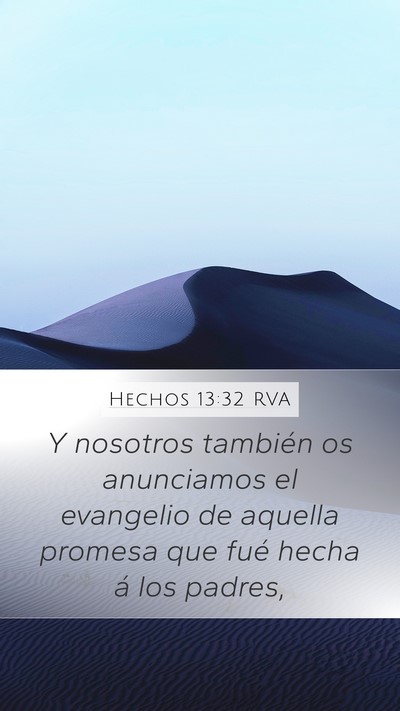 Hechos 13:32 RVA Bible Verse Image