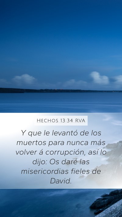Hechos 13:34 RVA Bible Verse Image
