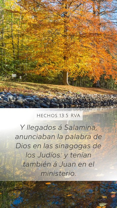 Hechos 13:5 RVA Bible Verse Image