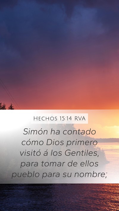 Hechos 15:14 RVA Bible Verse Image