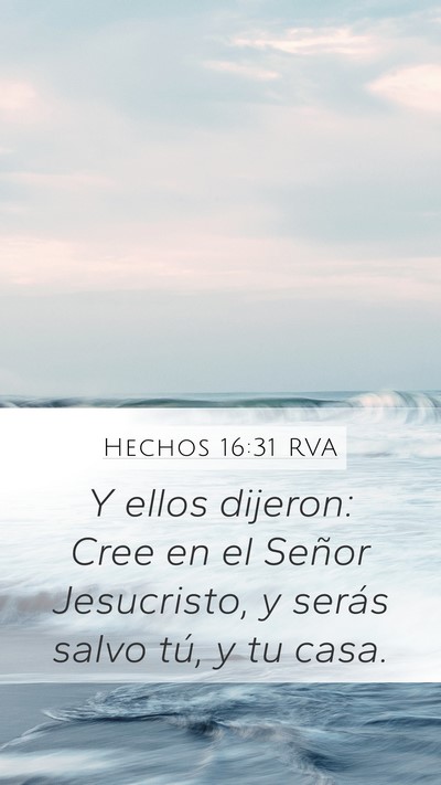 Hechos 16:31 RVA Bible Verse Image