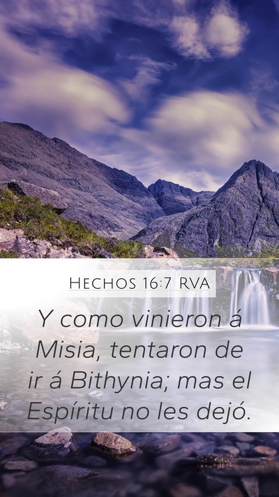 Hechos 16:7 RVA Bible Verse Image