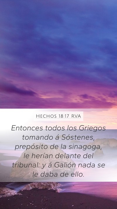 Hechos 18:17 RVA Bible Verse Image