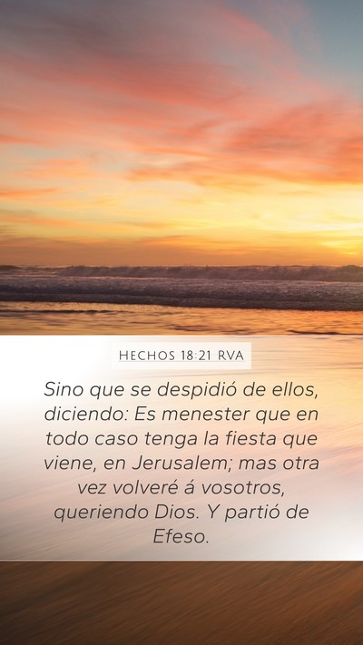 Hechos 18:21 RVA Bible Verse Image
