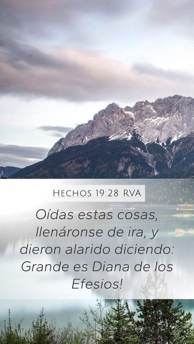 Hechos 19:28 RVA Bible Verse Image