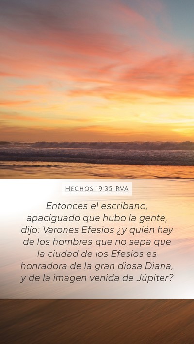 Hechos 19:35 RVA Bible Verse Image