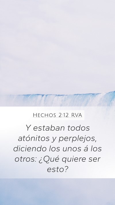 Hechos 2:12 RVA Bible Verse Image