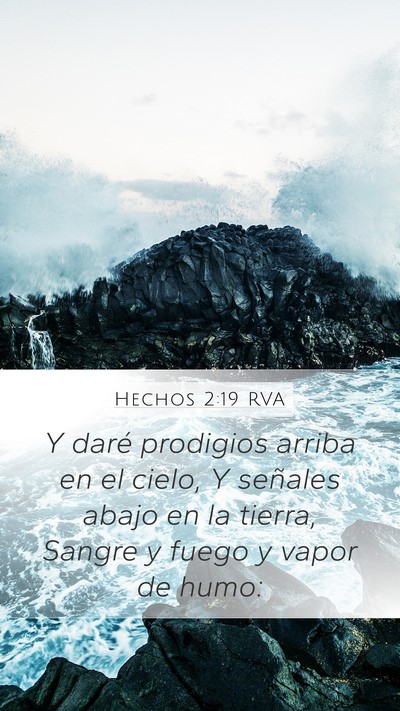 Hechos 2:19 RVA Bible Verse Image