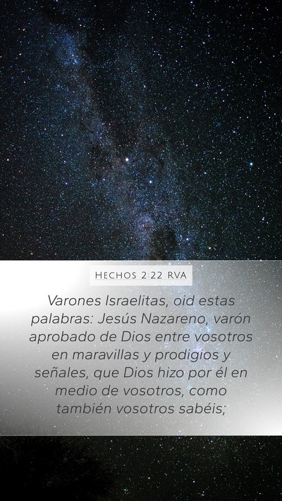 Hechos 2:22 RVA Bible Verse Image