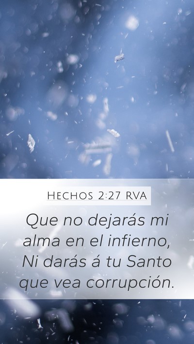 Hechos 2:27 RVA Bible Verse Image