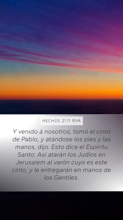 Hechos 21:11 RVA Bible Verse Image