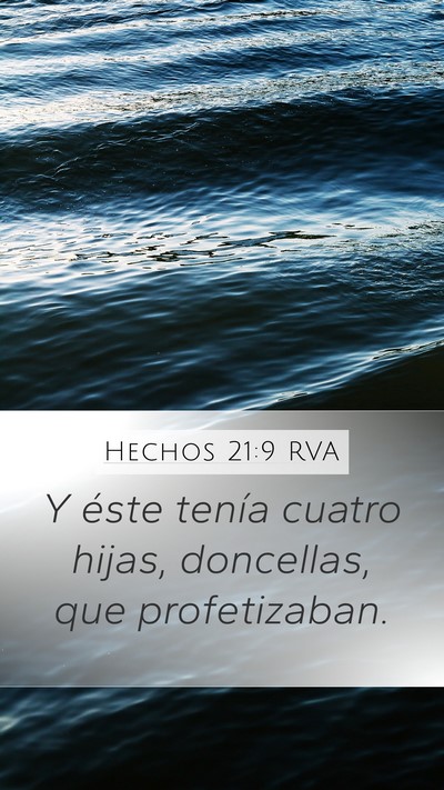 Hechos 21:9 RVA Bible Verse Image