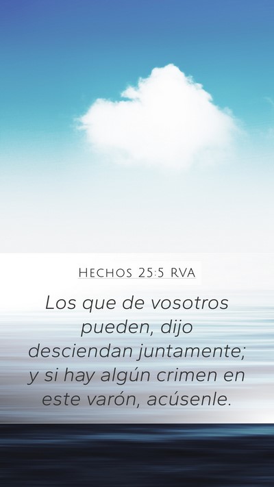 Hechos 25:5 RVA Bible Verse Image