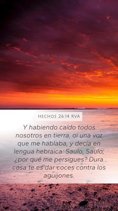 Hechos 26:14 RVA Bible Verse Image