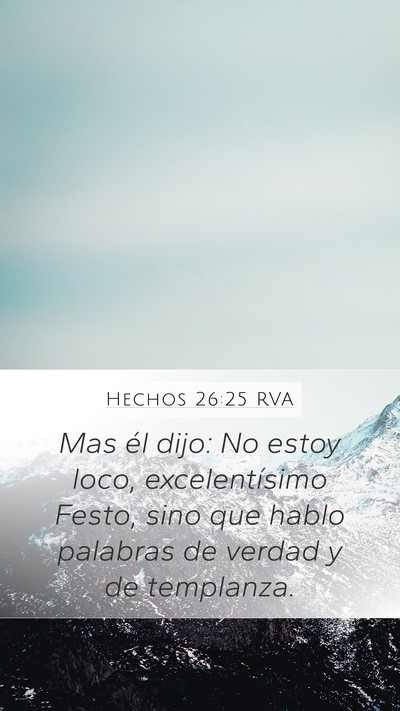 Hechos 26:25 RVA Bible Verse Image