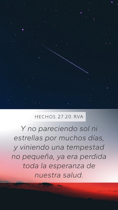 Hechos 27:20 RVA Bible Verse Image