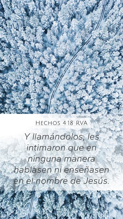 Hechos 4:18 RVA Bible Verse Image