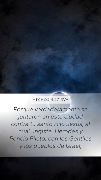 Hechos 4:27 RVA Bible Verse Image