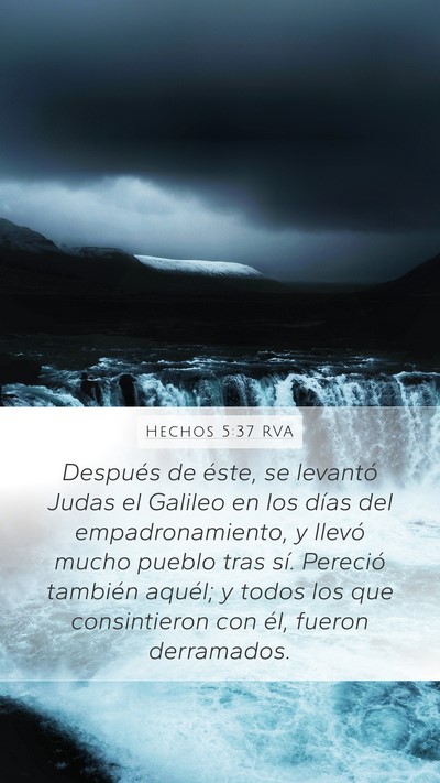 Hechos 5:37 RVA Bible Verse Image