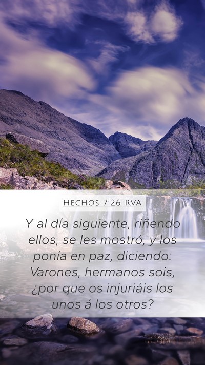 Hechos 7:26 RVA Bible Verse Image