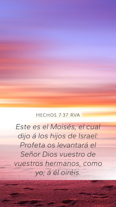 Hechos 7:37 RVA Bible Verse Image