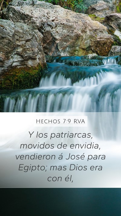 Hechos 7:9 RVA Bible Verse Image