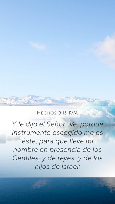 Hechos 9:15 RVA Bible Verse Image