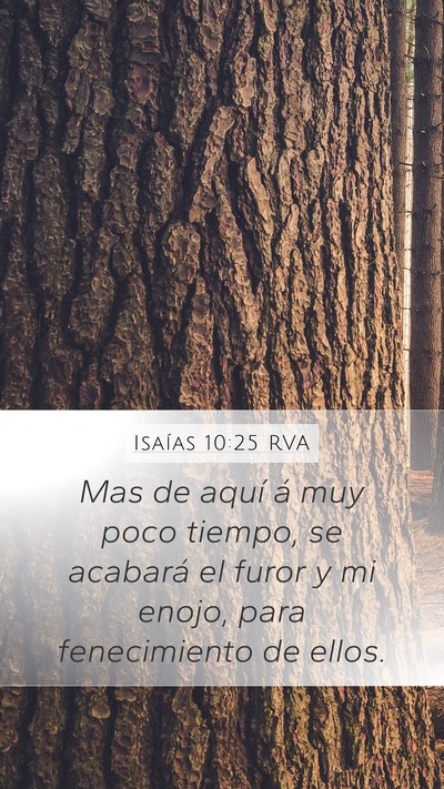 Isaías 10:25 RVA Bible Verse Image