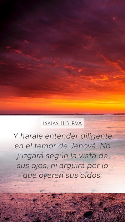 Isaías 11:3 RVA Bible Verse Image