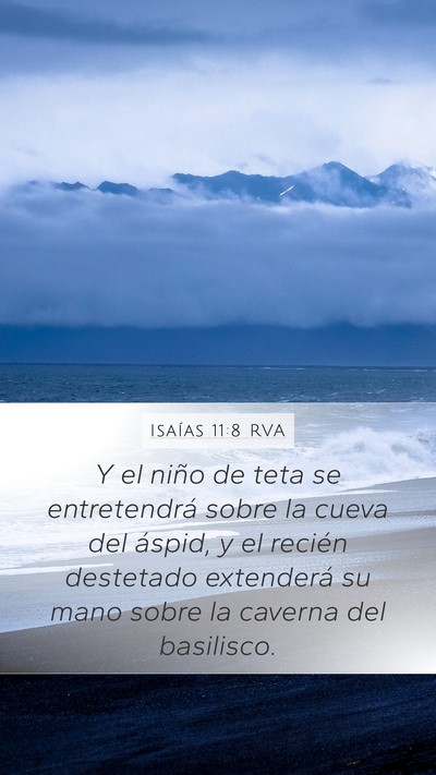 Isaías 11:8 RVA Bible Verse Image