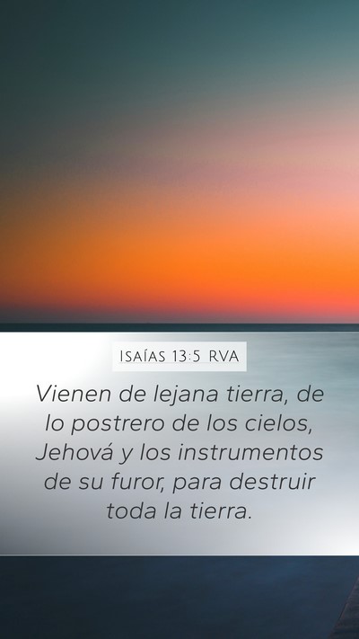 Isaías 13:5 RVA Bible Verse Image