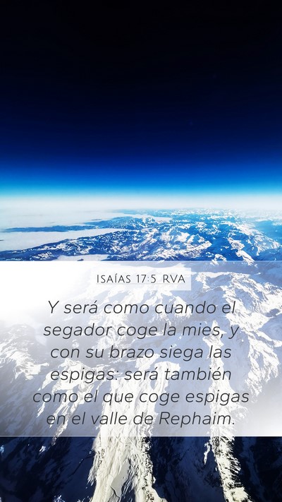 Isaías 17:5 RVA Bible Verse Image