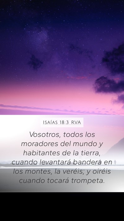 Isaías 18:3 RVA Bible Verse Image