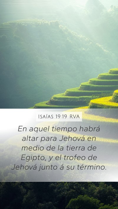 Isaías 19:19 RVA Bible Verse Image