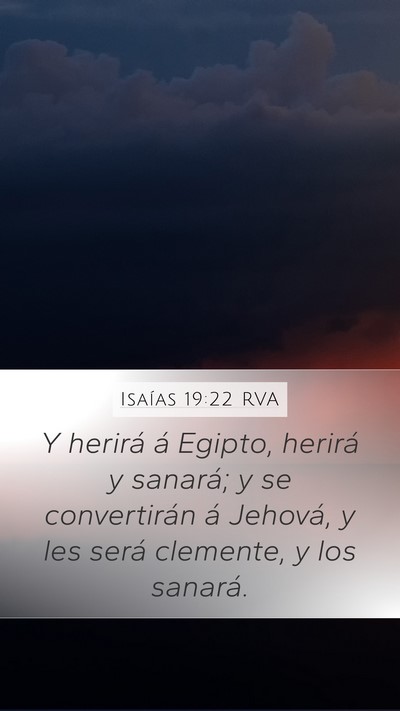 Isaías 19:22 RVA Bible Verse Image