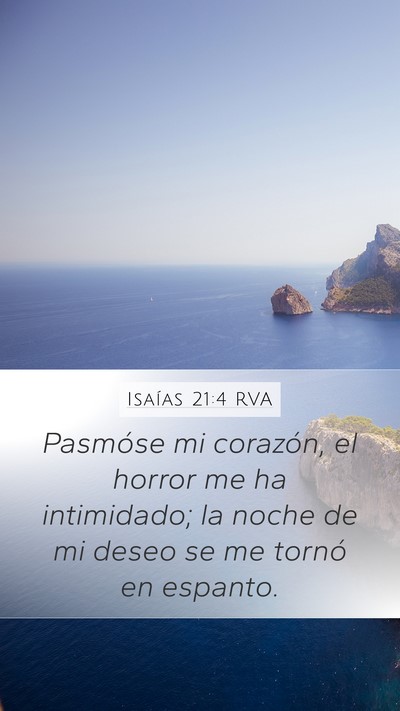 Isaías 21:4 RVA Bible Verse Image