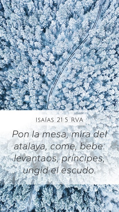 Isaías 21:5 RVA Bible Verse Image