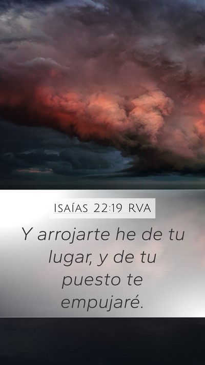 Isaías 22:19 RVA Bible Verse Image