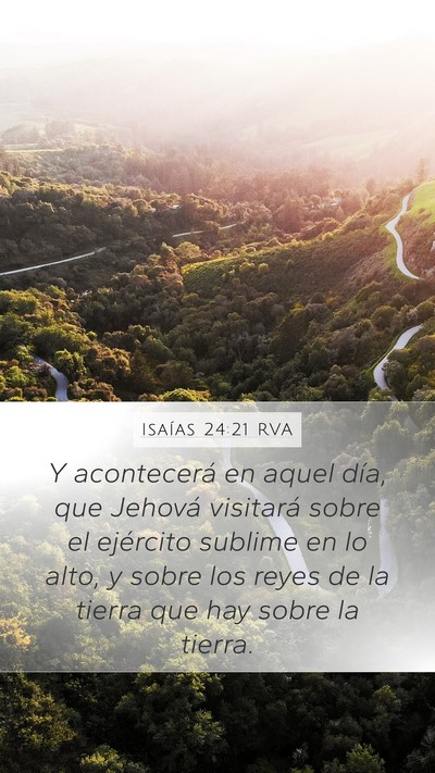 Isaías 24:21 RVA Bible Verse Image