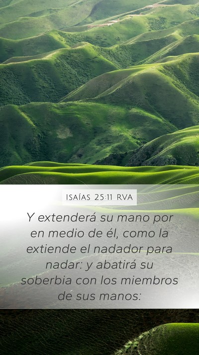 Isaías 25:11 RVA Bible Verse Image