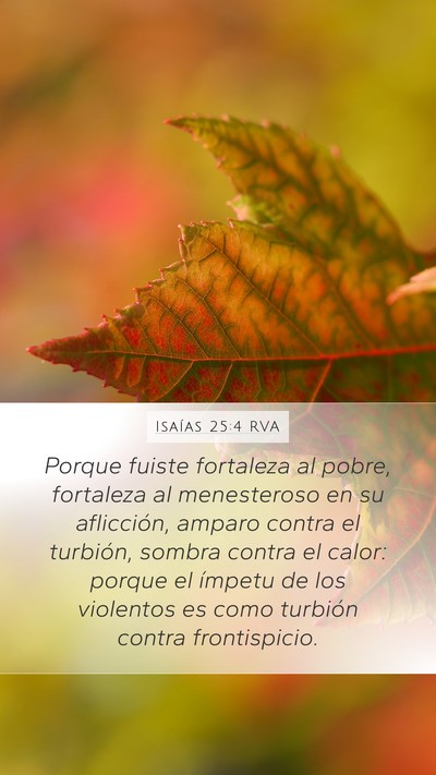 Isaías 25:4 RVA Bible Verse Image
