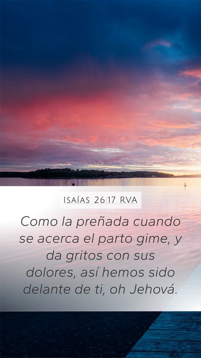 Isaías 26:17 RVA Bible Verse Image