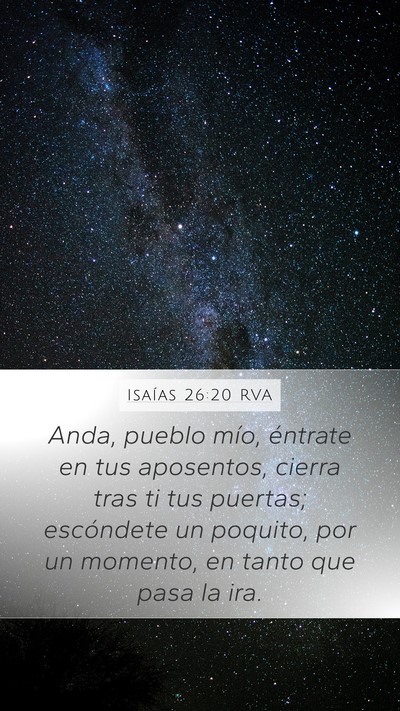 Isaías 26:20 RVA Bible Verse Image