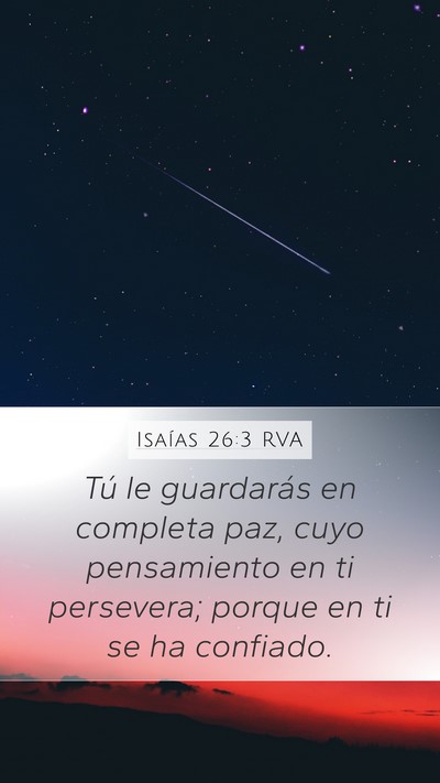 Isaías 26:3 RVA Bible Verse Image