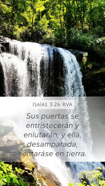 Isaías 3:26 RVA Bible Verse Image