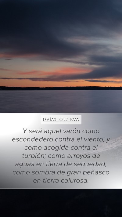 Isaías 32:2 RVA Bible Verse Image