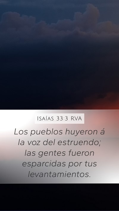 Isaías 33:3 RVA Bible Verse Image
