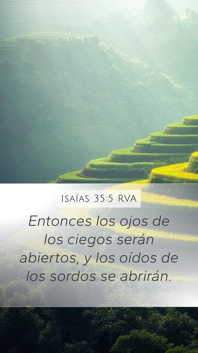 Isaías 35:5 RVA Bible Verse Image