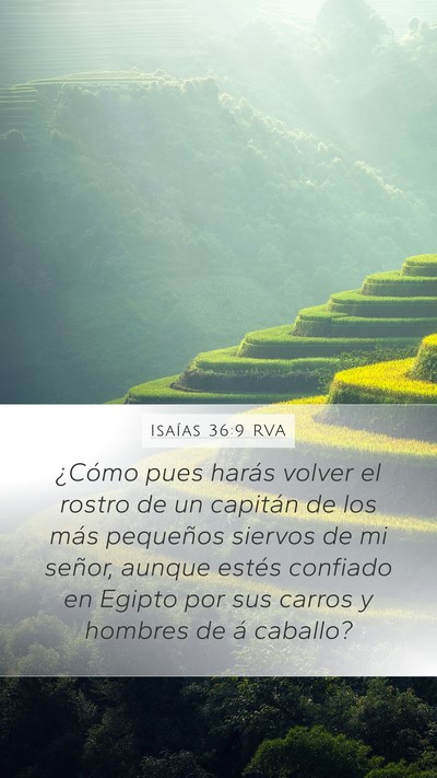 Isaías 36:9 RVA Bible Verse Image